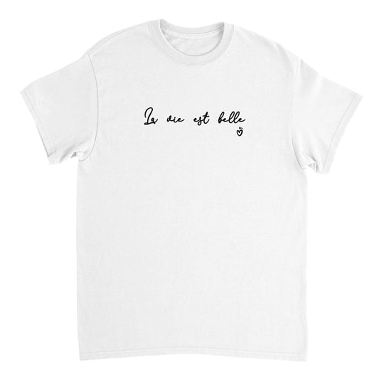 T-shirt La vie est belle