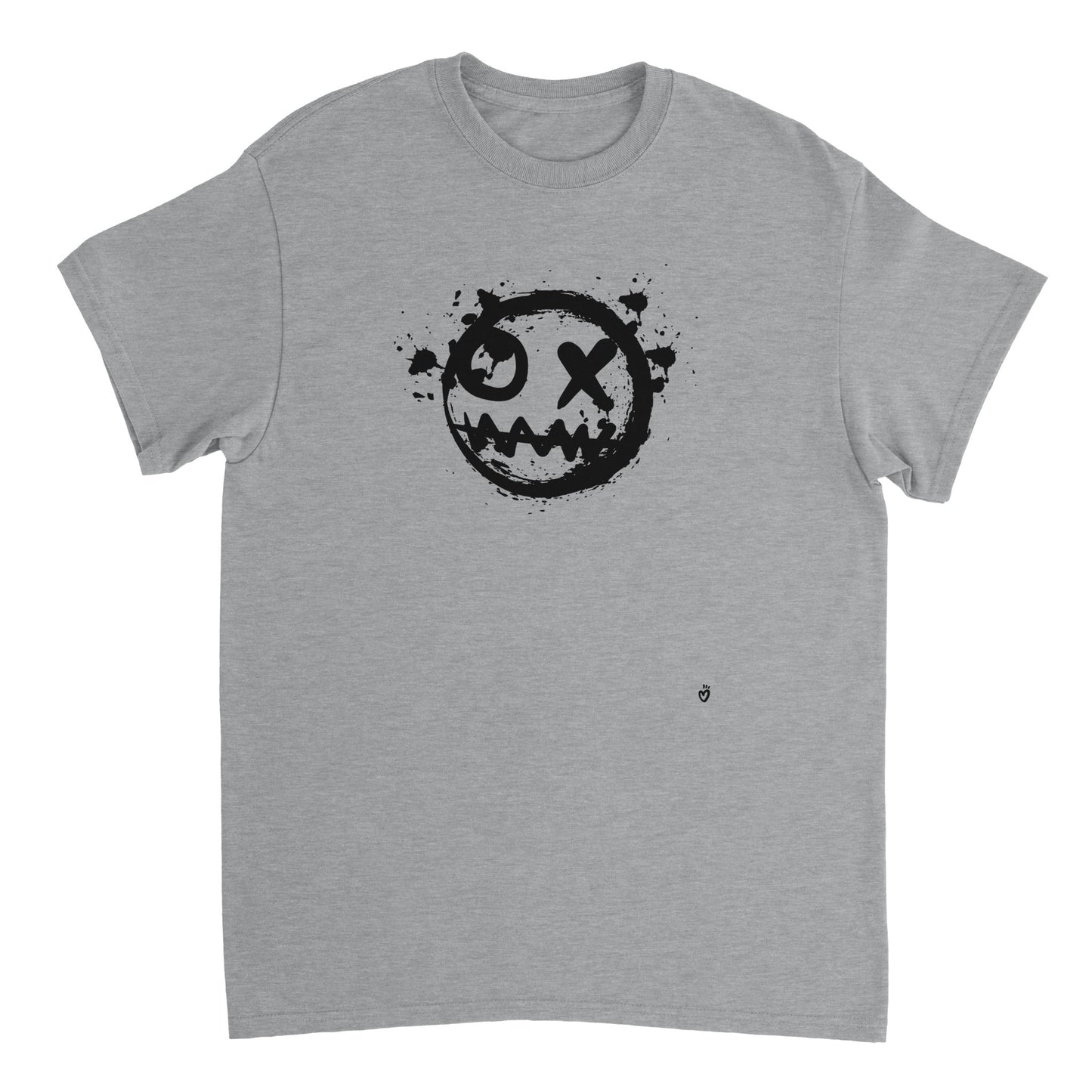 T-shirt Smiley trash