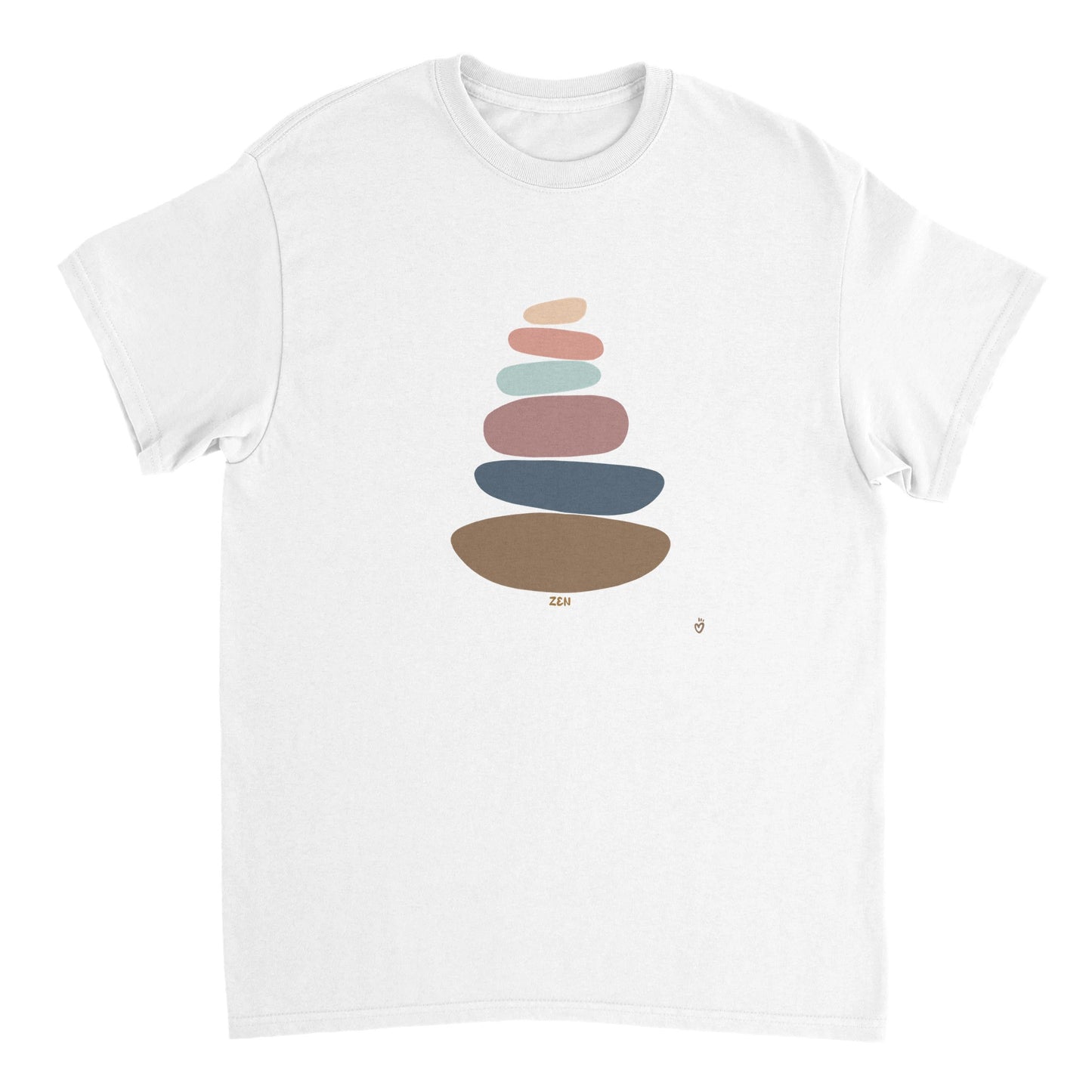 T-shirt Zen avec des cairns