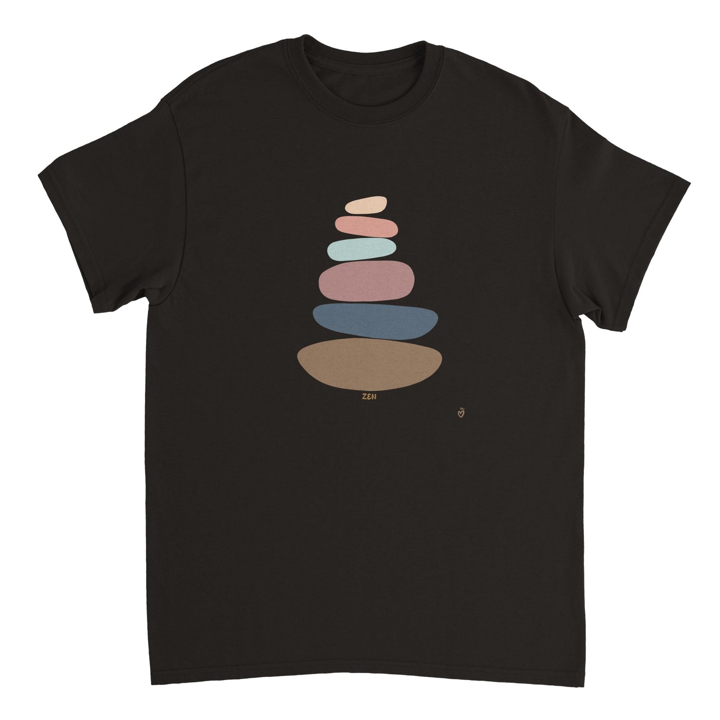 T-shirt Zen avec des cairns