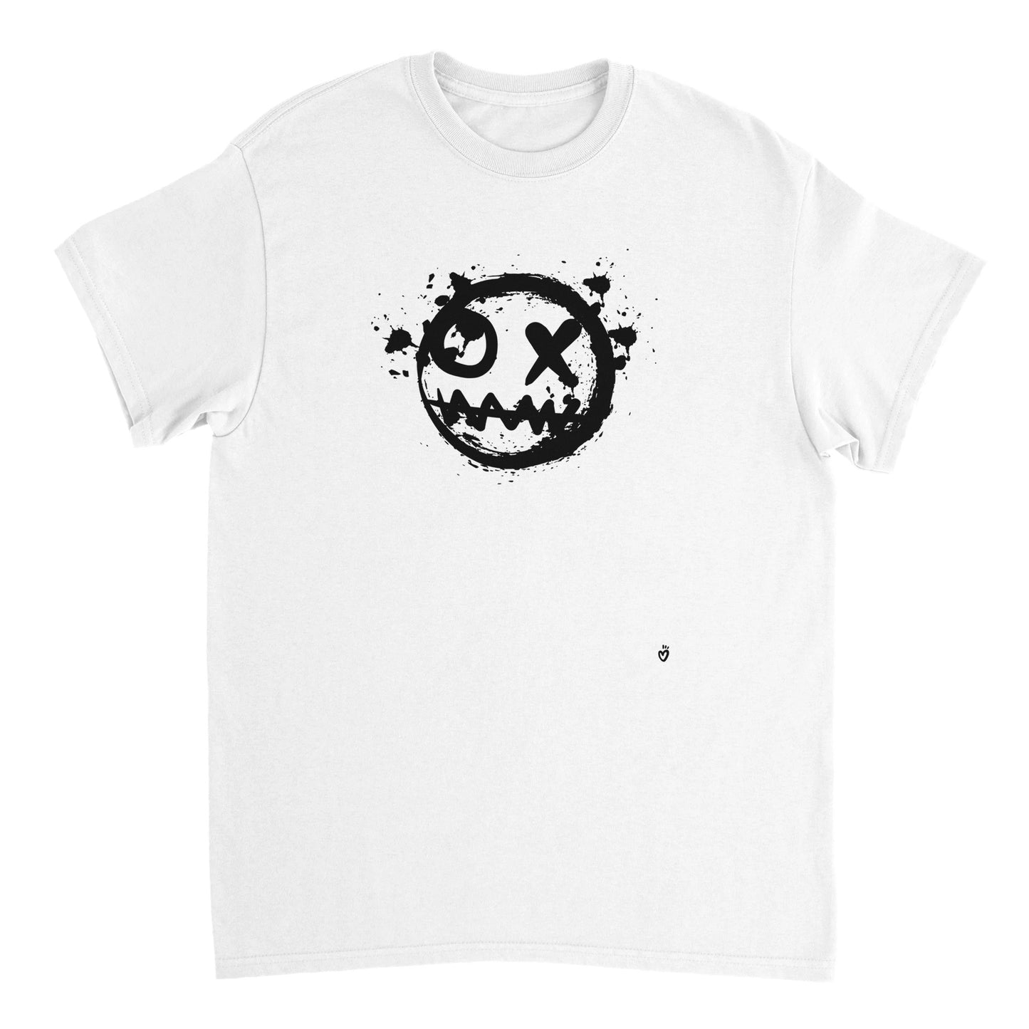 T-shirt Smiley trash