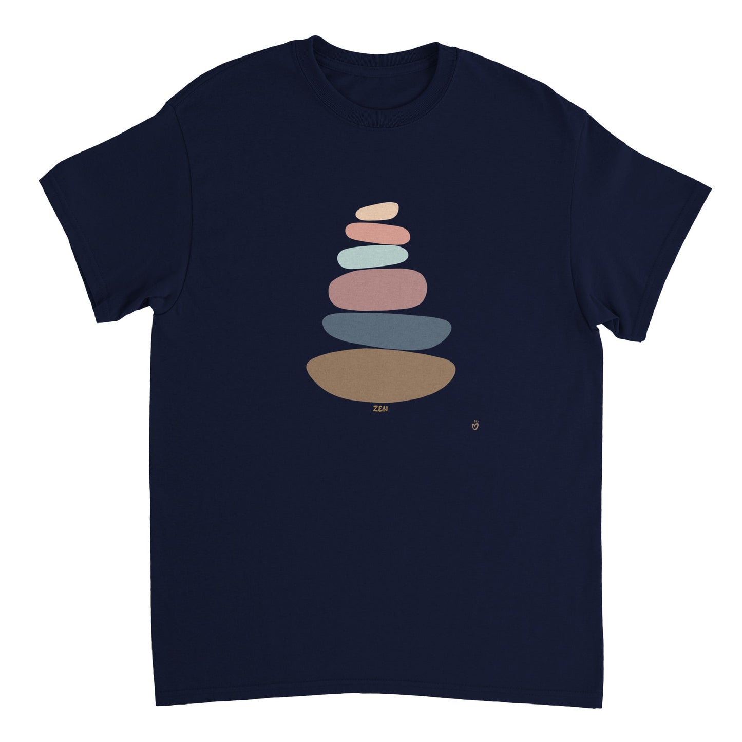 T-shirt Zen avec des cairns